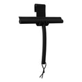 Blomus VIPO Shower Squeegee with Holder | 24cm Silicone Wiper - Black