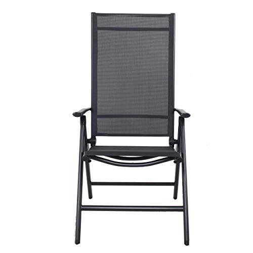 Chicreat Korfu Aluminium Folding Garden Chair | 8-Position Adjustable