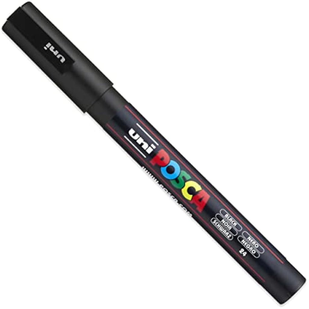 Posca Paint Marker Pens – PC-3M & PC-5M Set of 20 in Canvas Wrap