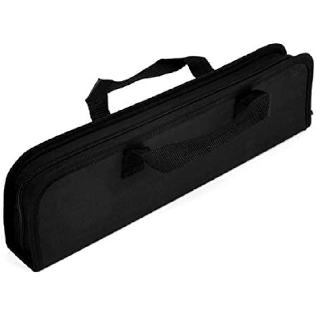 3-Piece Stainless Steel BBQ Grill Tool Set with Carry Bag