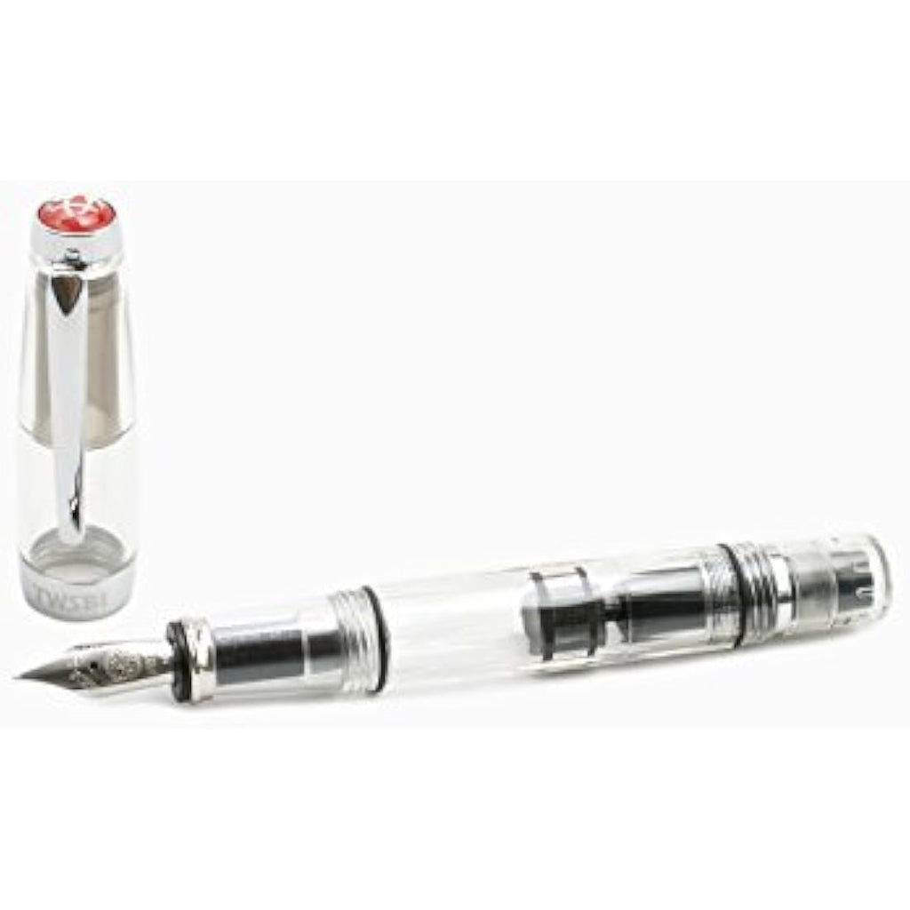 TWSBI Diamond Mini Clear Fountain Pen – Piston Filler Demonstrator
