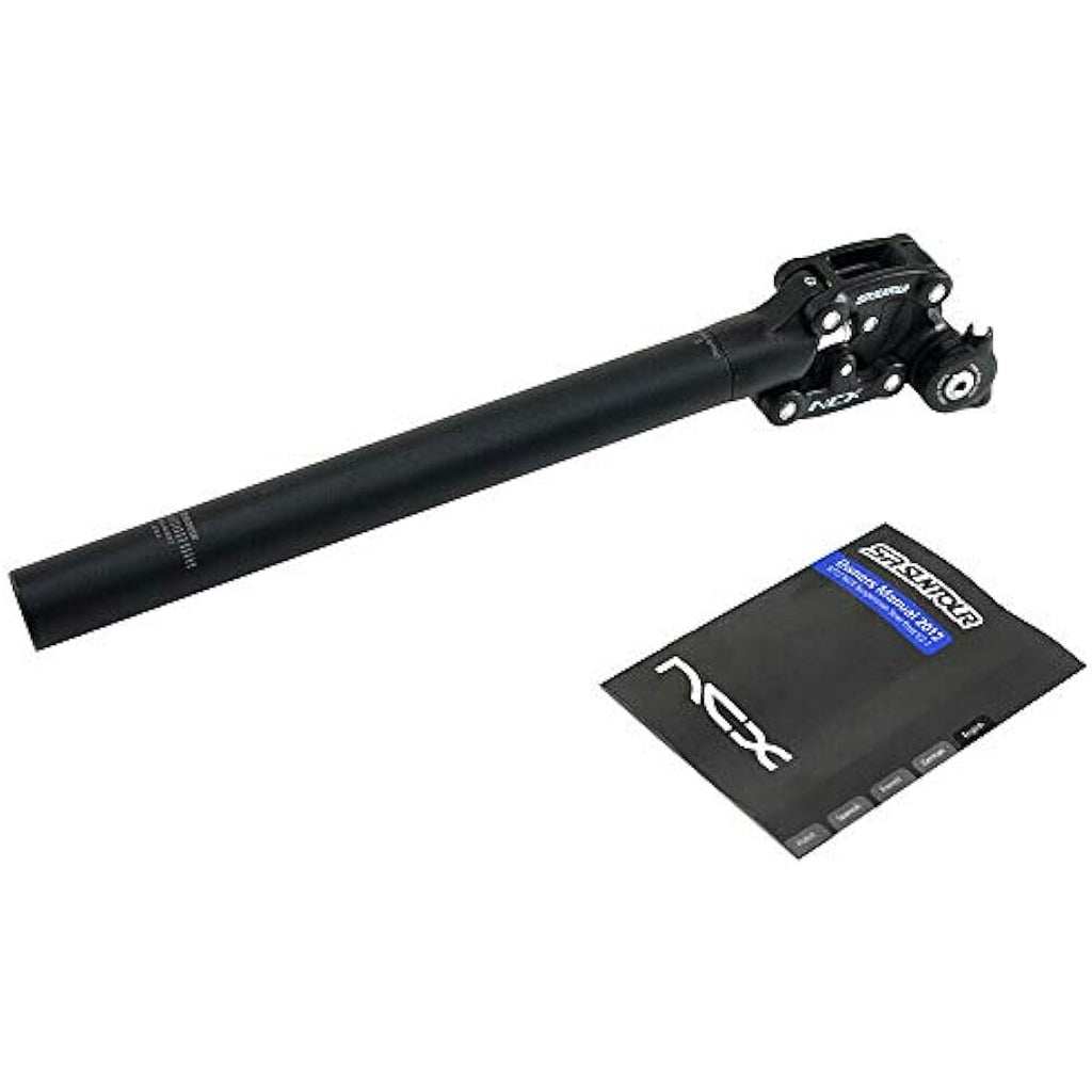SR Suntour SP12 NCX Suspension Seatpost - 31.6 x 350mm with Cover
