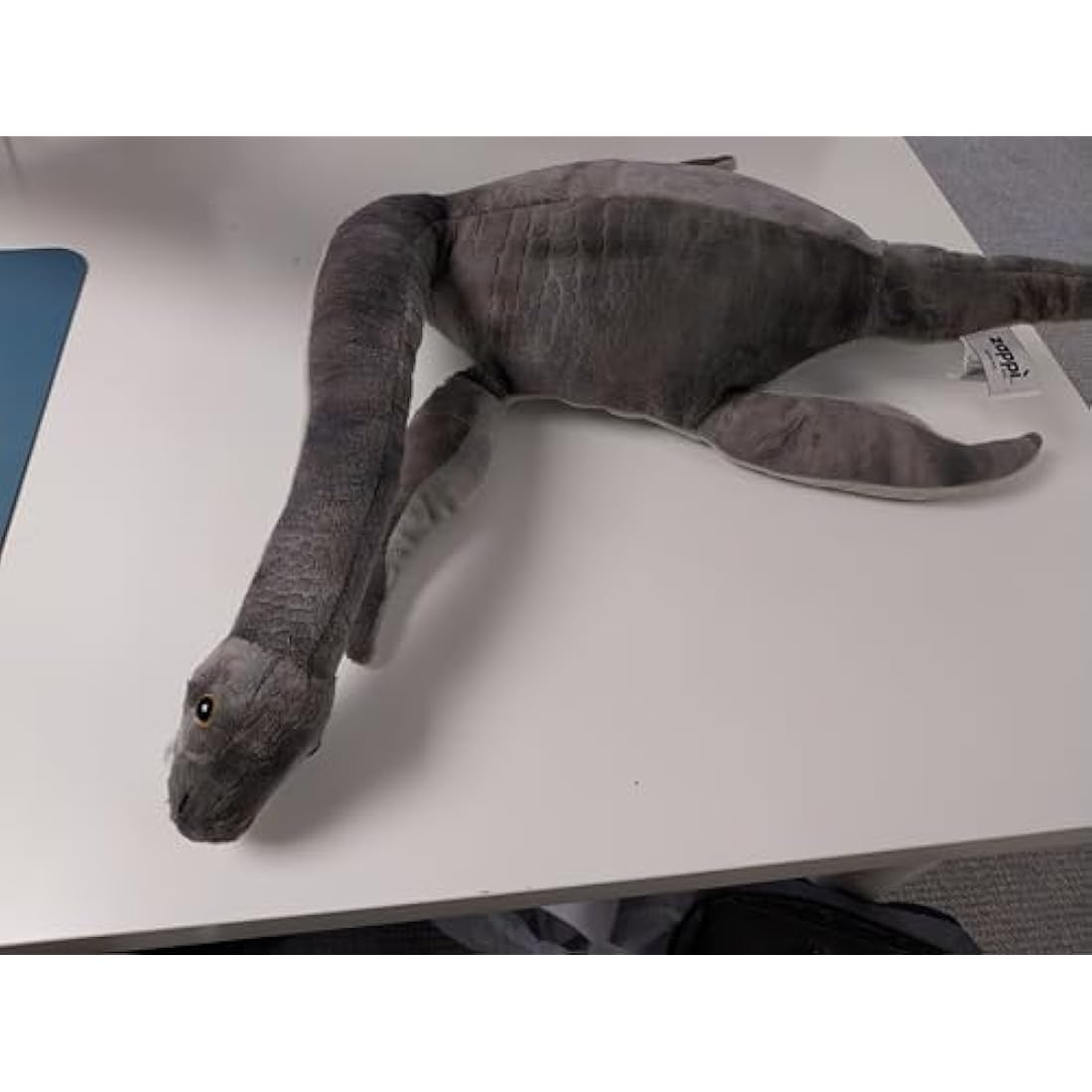 Zappi Co Plesiosaur Dinosaur Plush Toy – Soft Stuffed Animal (40cm)