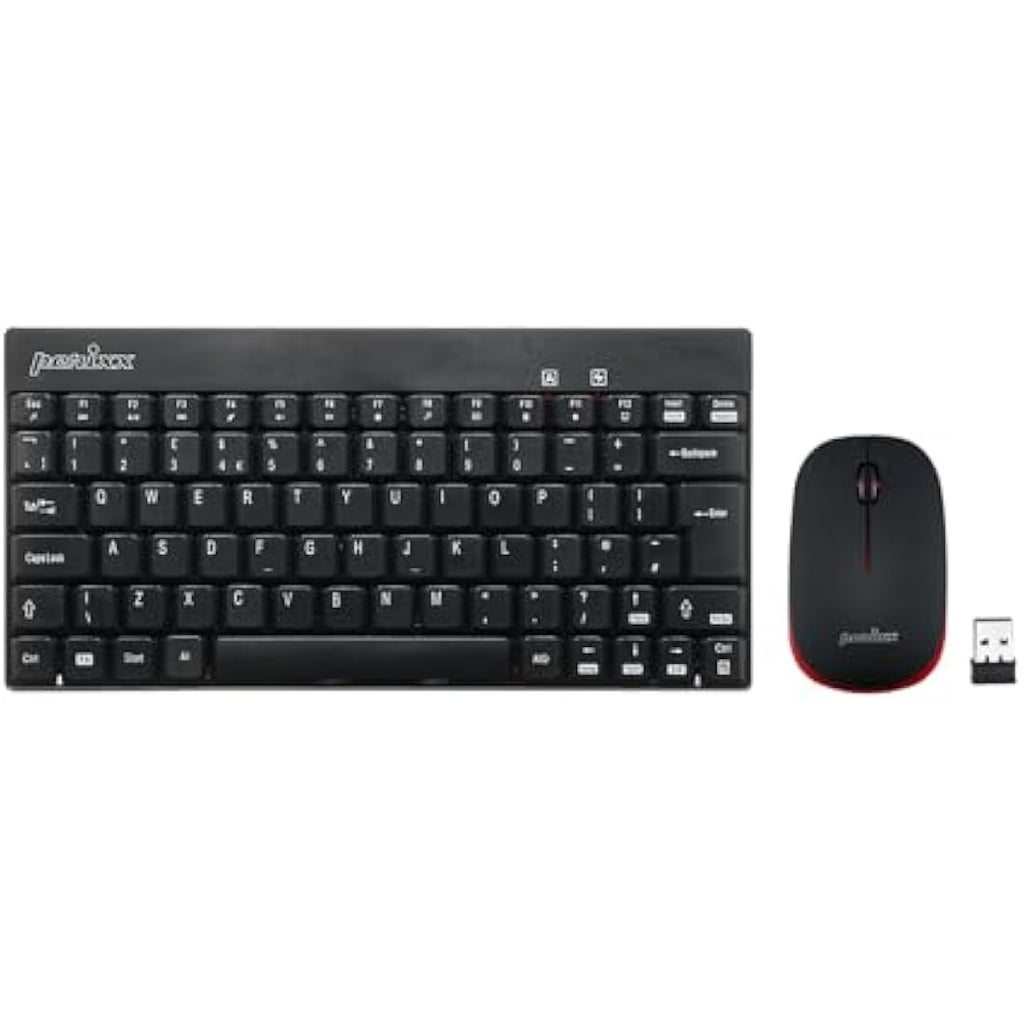 Perixx PERIDUO-712 Wireless Mini Keyboard and Mouse Combo | UK Layout