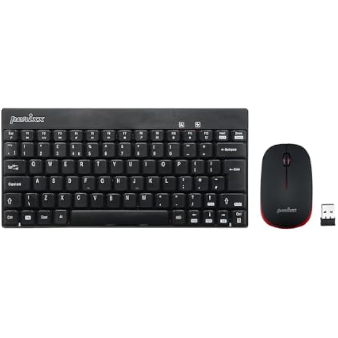 Perixx PERIDUO-712 Wireless Mini Keyboard and Mouse Combo | UK Layout