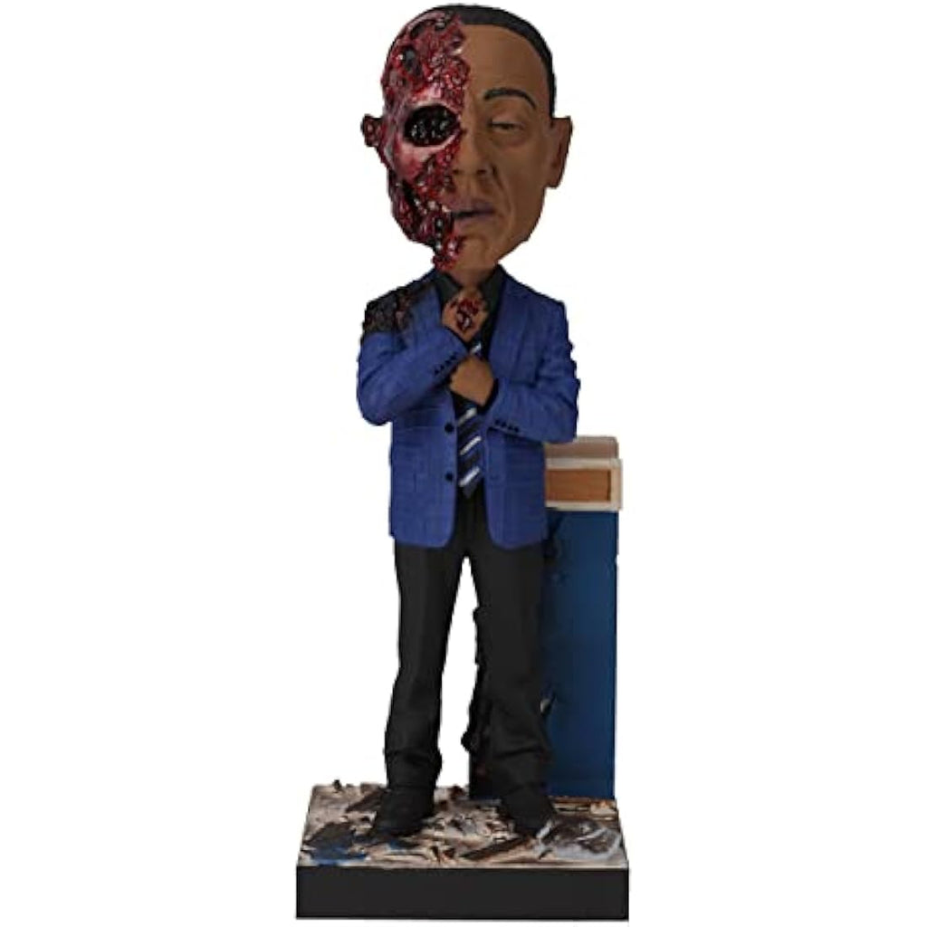 Royal Bobbles Breaking Bad Gus Fring Face Off Polyresin Bobblehead