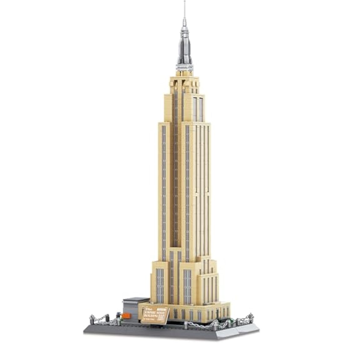 Apostrophe Games Empire State Building Block Set - 1993 Piece Model