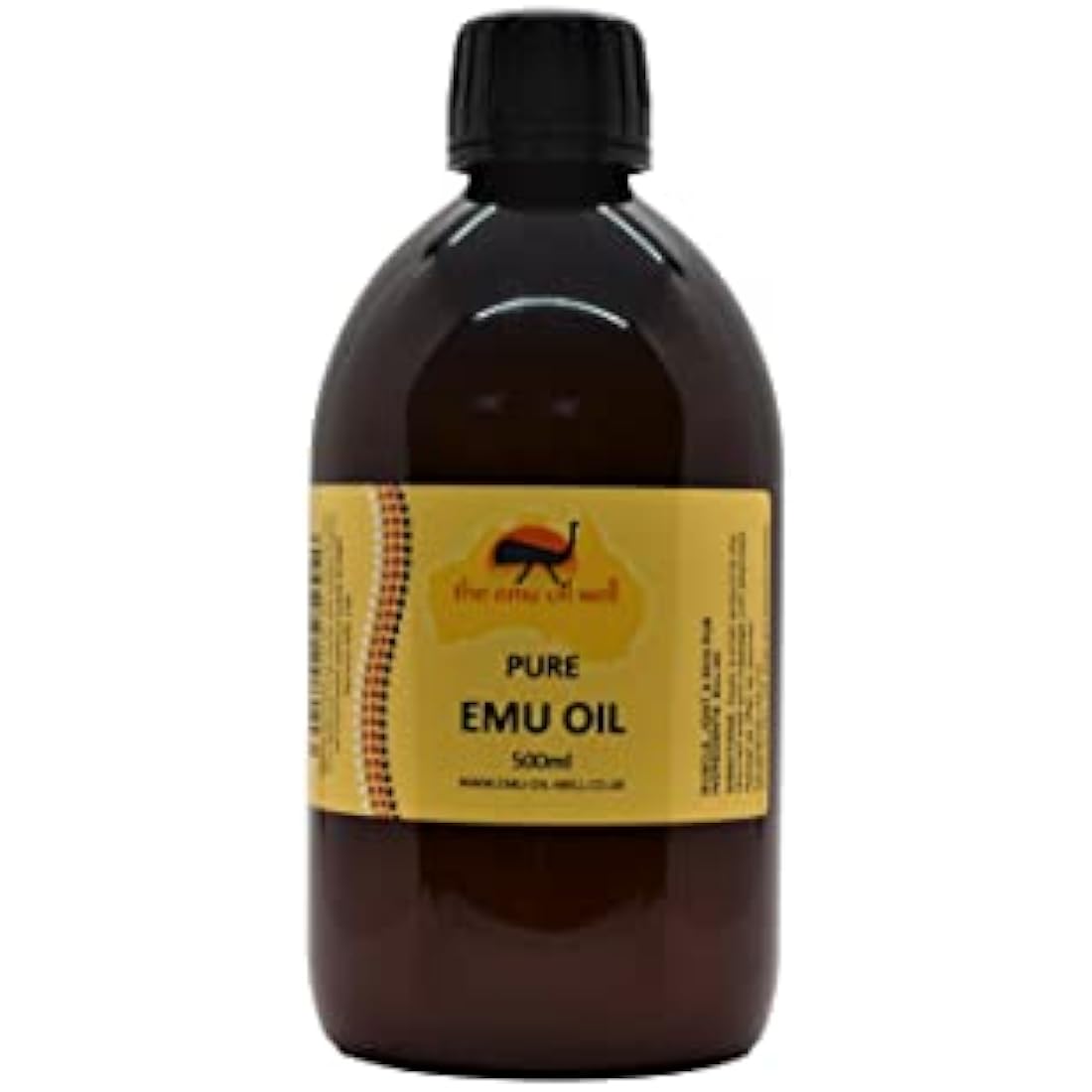The Emu Oil Well 100% Pure Emu Oil – Natural Moisturizer, 500 ml