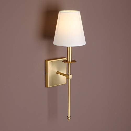 Yosoan Vintage Loft Wall Sconce – Modern Linen Fabric Lamp (Set of 2)