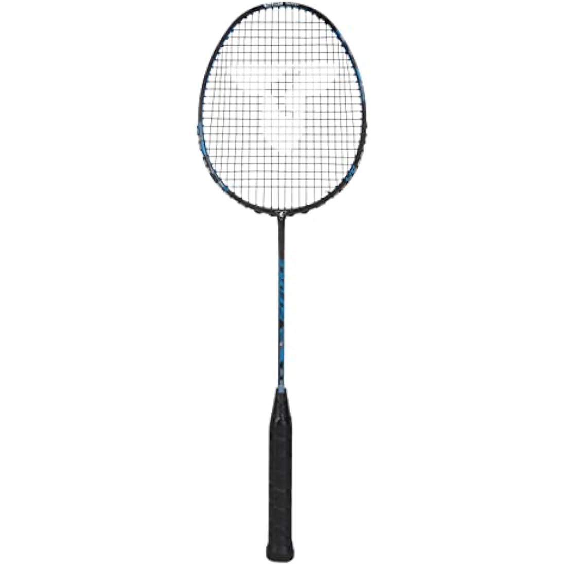 Talbot Torro Badmintonschläger Isoforce 411 – 100% Graphit, Cyan/Schwarz