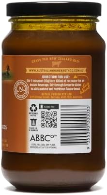 Turmeric Beef Bone Broth Concentrate with Collagen