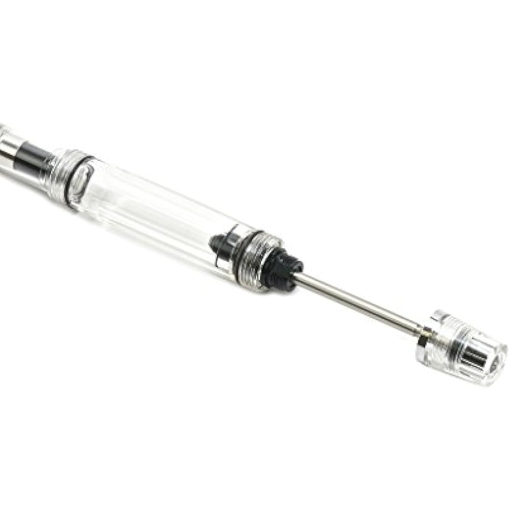 TWSBI Vac Mini Clear Fountain Pen | Vacuum Filler | 1.1mm Stub Nib