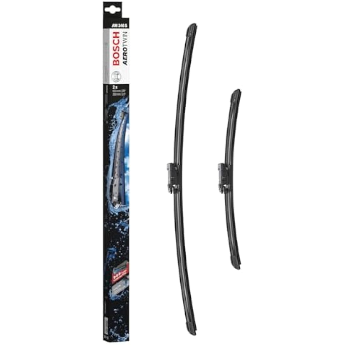 Bosch Aerotwin AM246S Wiper Blade Set – 650mm/380mm Front Wipers