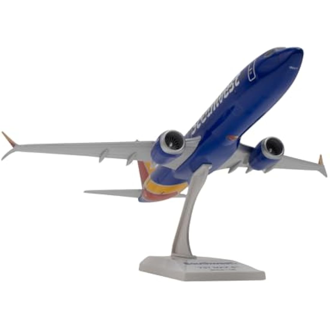 Skymarks Southwest Boeing 737-MAX8 Model Airplane 1/130 with Wifi Dome