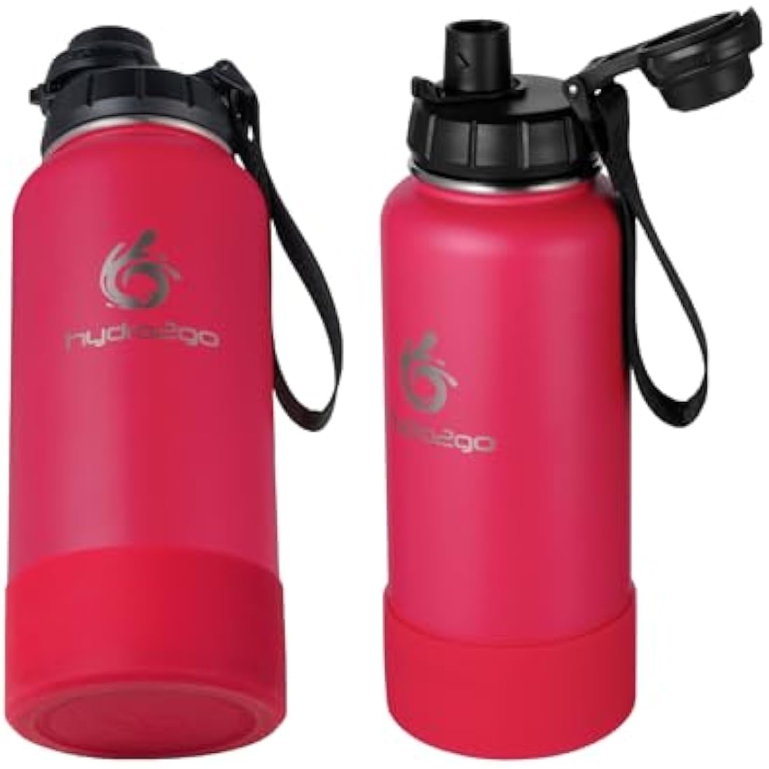 hydro2go Insulated Stainless Steel Water Bottle – Magenta, 950 ml