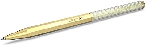Swarovski Crystalline Ballpoint Pen | Octagon Shape | Gold-Tone Plated