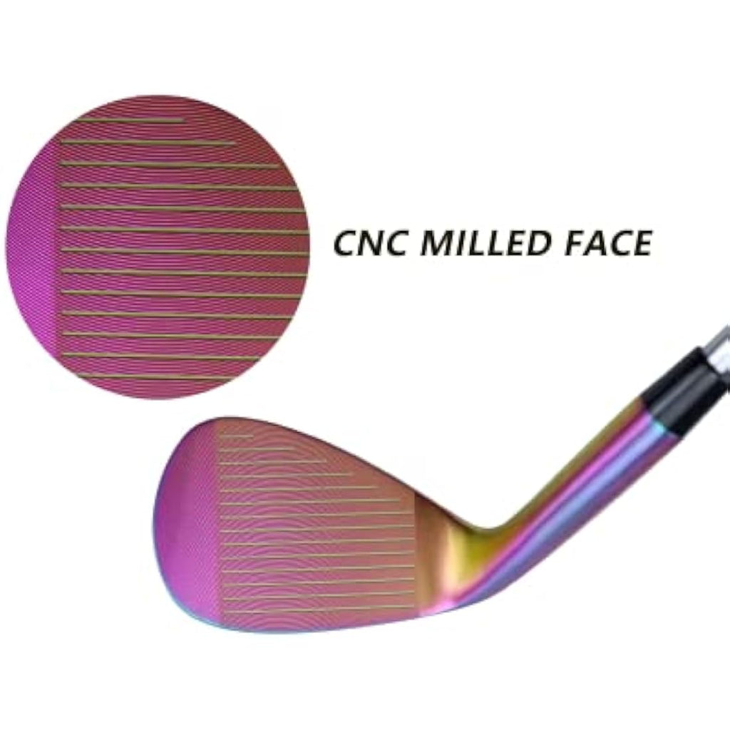 WENGH Golf Wedge Set - 52 56 60 Degree CNC Milled Right Handed Clubs