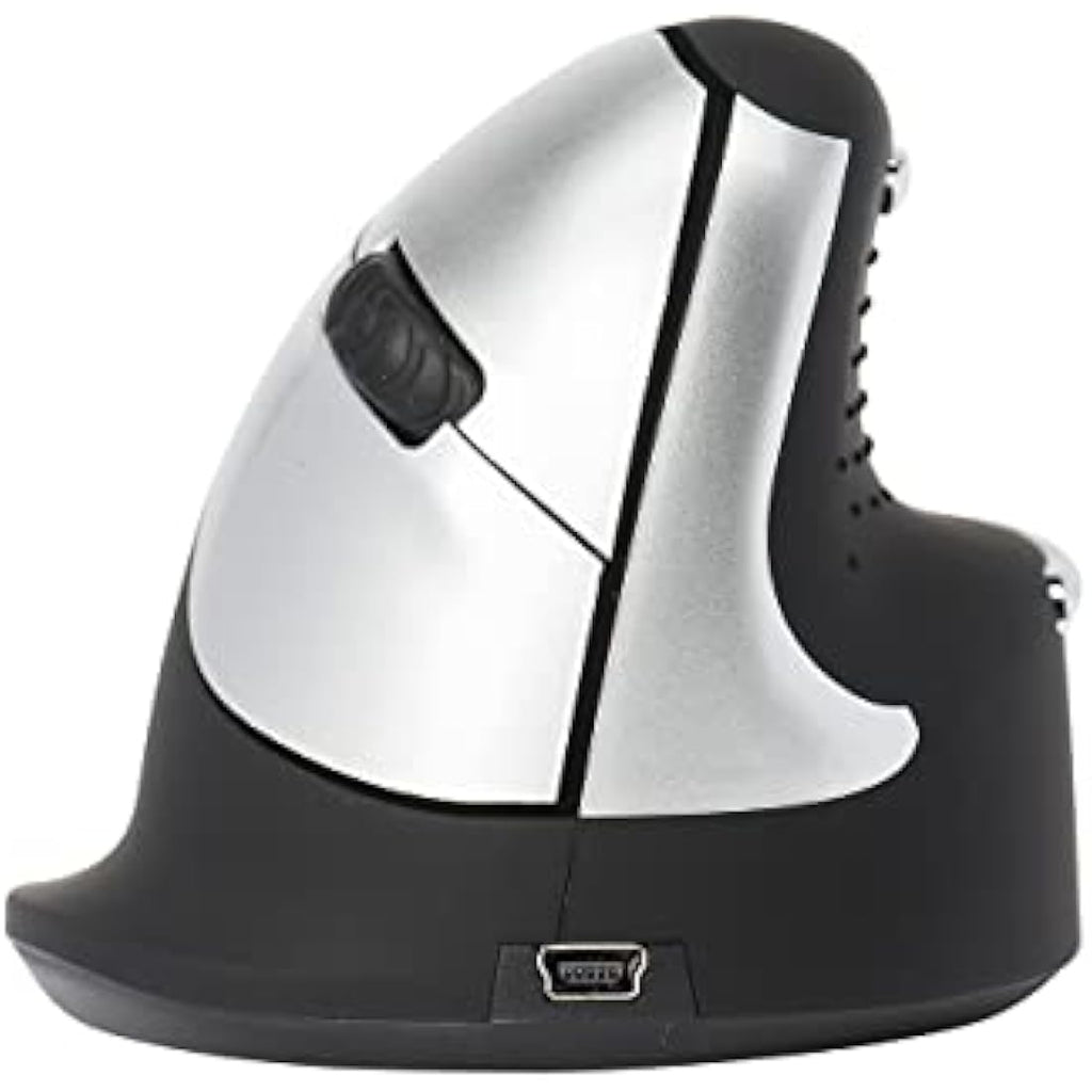 R-Go HE Vertical Ergonomic Mouse | Wireless Right-Handed Mouse