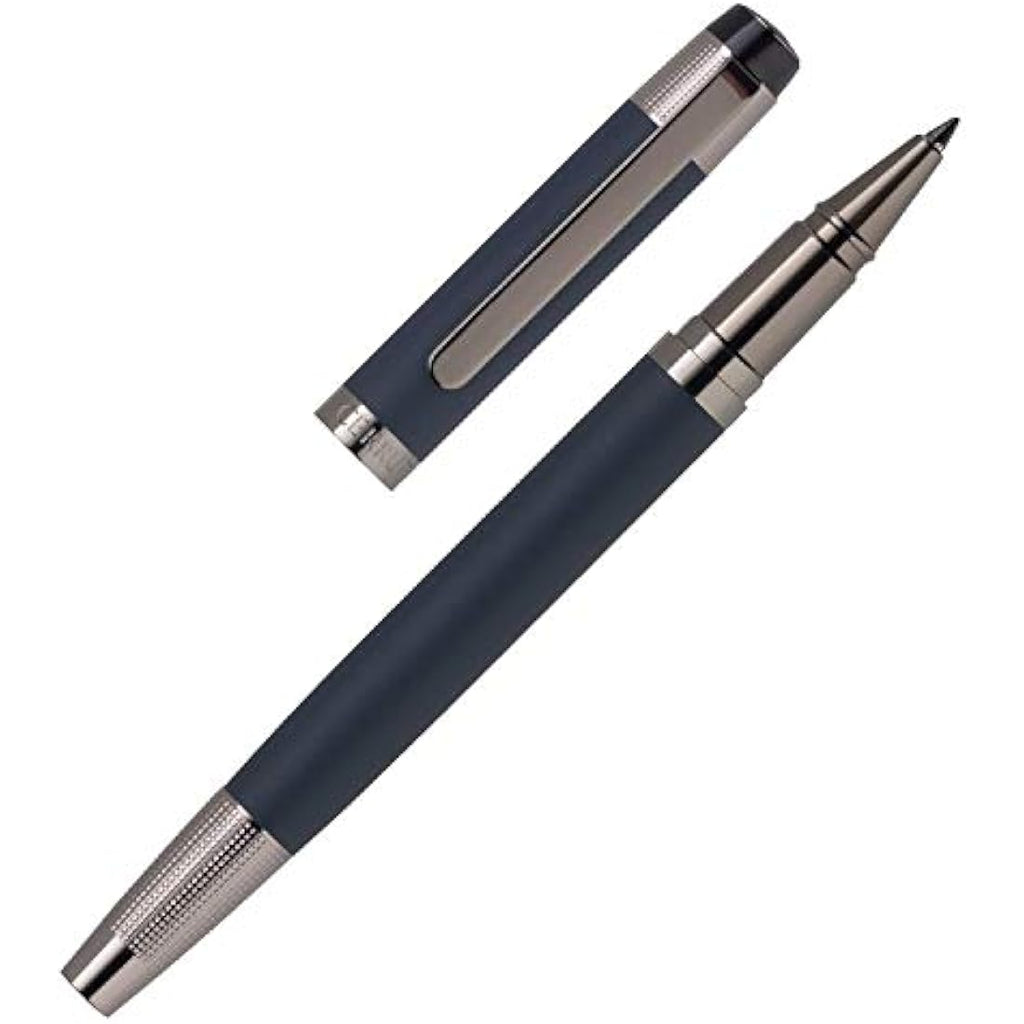 Cerruti 1881 Thames Rollerball Pen – Blue Lacquer & Stainless Steel