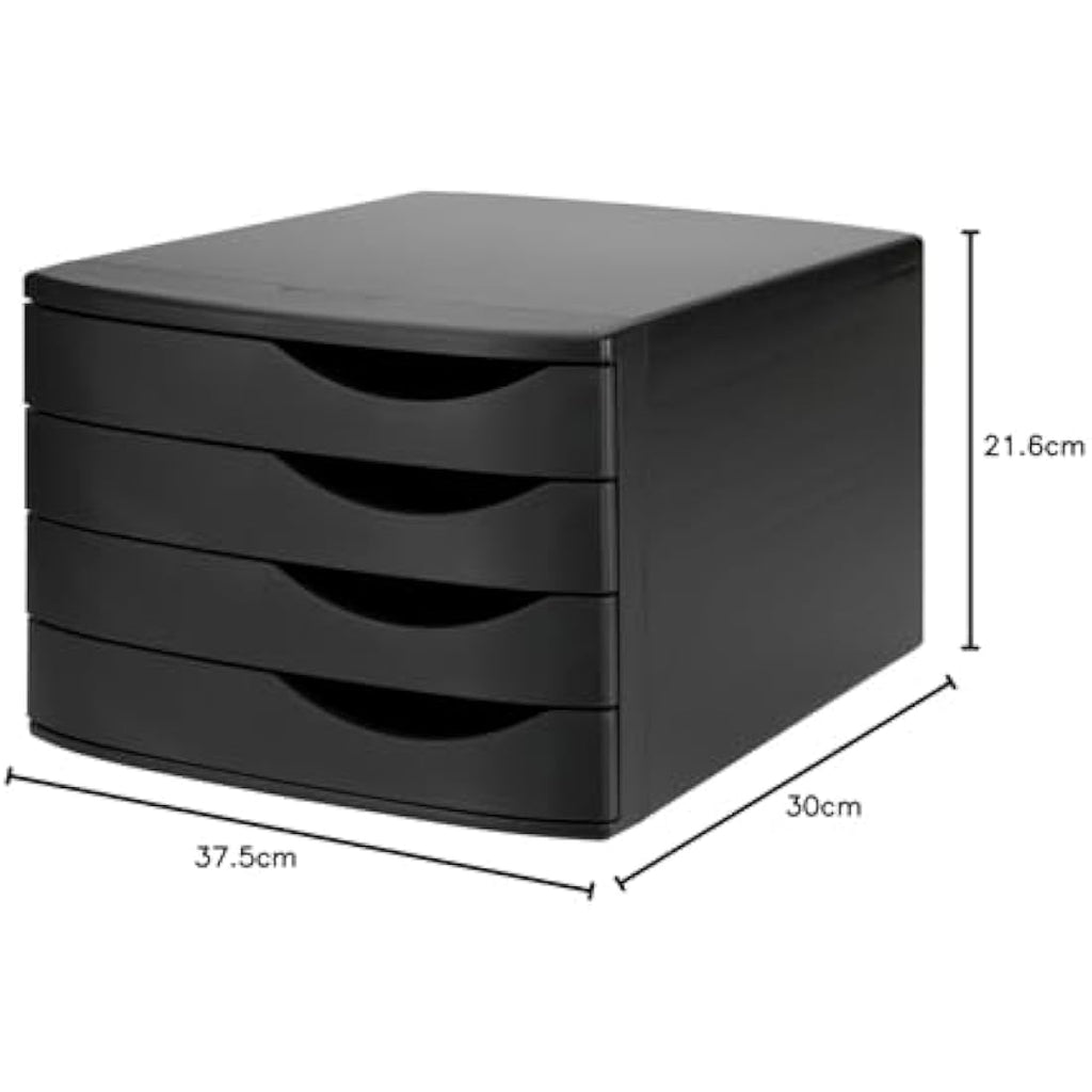 Jalema Desktop Drawer Set – Recycled Polystyrene Document Organizer