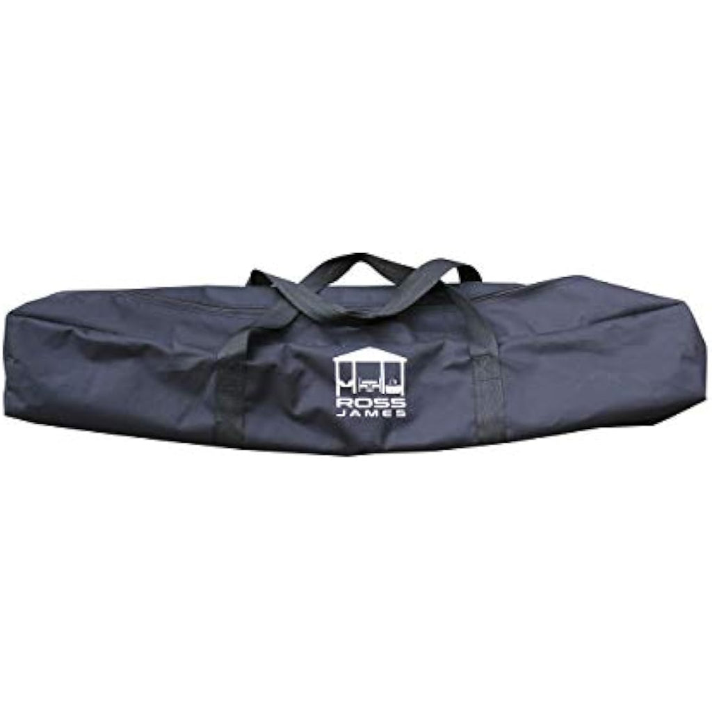 Ross James Double Cotton Hammock with Heavy Duty Metal Stand