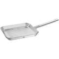 ZWILLING Plus Square Grill Pan – 24cm 3-Ply Clad Stainless Steel