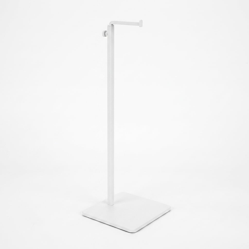 B&NN Adjustable Metal Handbag Rack Tabletop Handbag Purse Display Stand Single Hook Bag Stand Holder White