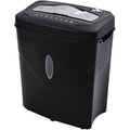 Q-Connect Q10CC2 Cross Cut Paper Shredder - 10 Sheet Capacity, Black