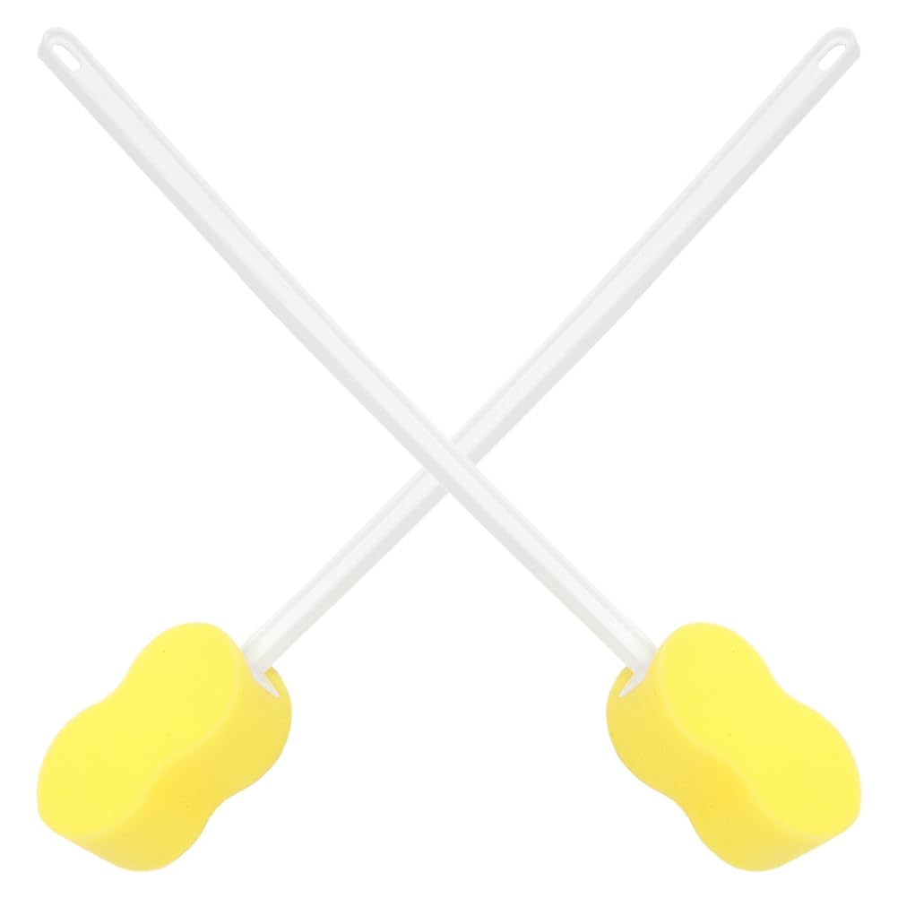 WRITWAA Long Handle Back Scrubber – Soft Sponge Body Brush for Shower