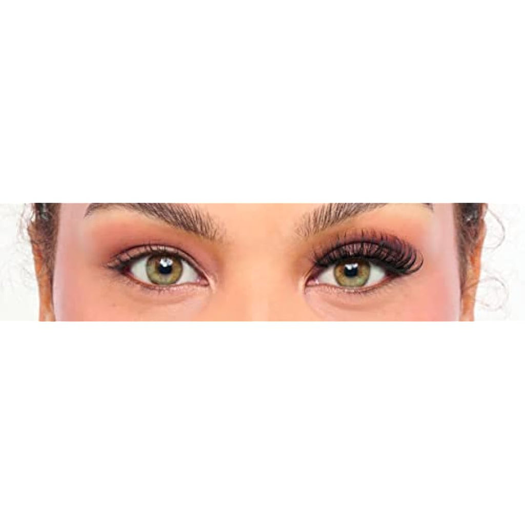 Eylure Volume & Curl No. 112 False Lashes – Black Strip Lashes with Glue