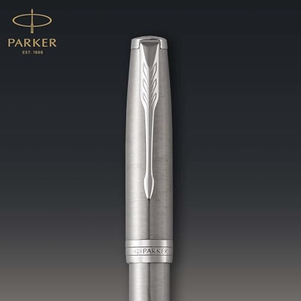 Parker Sonnet Fountain Pen – Stainless Steel & Palladium, Medium Nib