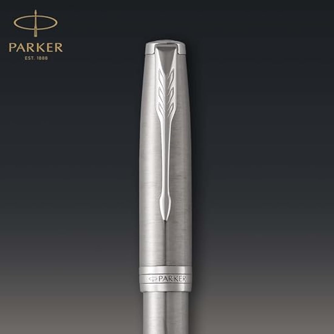 Parker Sonnet Fountain Pen – Stainless Steel & Palladium, Medium Nib
