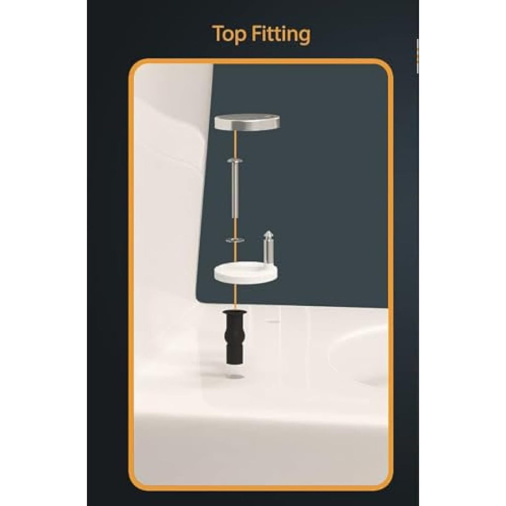 Jolof Store Soft Close Toilet Seat – Oval Standard Size Quick-Release
