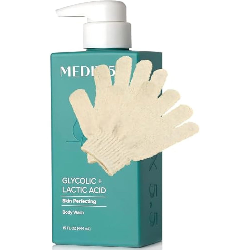 Glycolic Acid Exfoliating Body Scrub & KP Bump Eraser Set