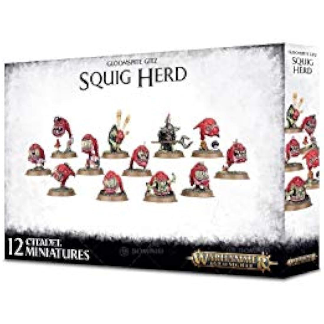 Warhammer Age of Sigmar: Gloomspite Gitz Squig Herd Miniatures