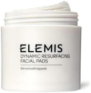 Elemis Dynamic Resurfacing Facial Pads – Tri-Enzyme Exfoliator, 60 Count