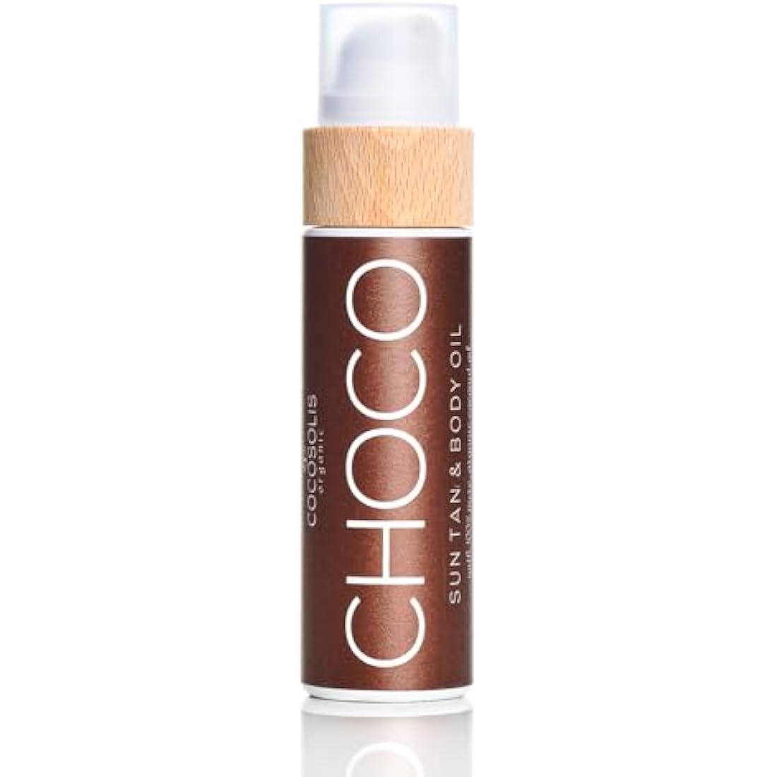 COCOSOLIS CHOCO Tanning Accelerator – Organic Body Oil with Vitamin E