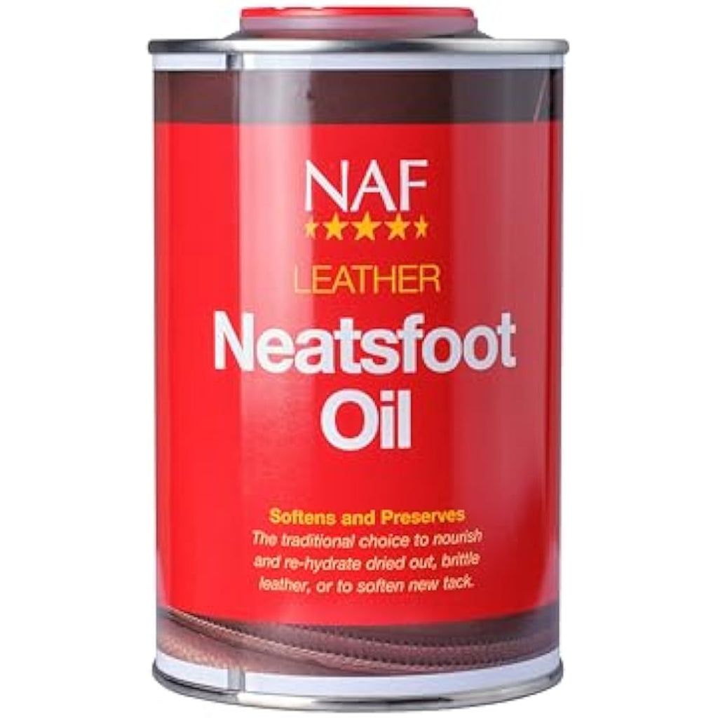 NAF Neatsfoot Oil Leather Conditioner for Saddles and Tack – 500ml