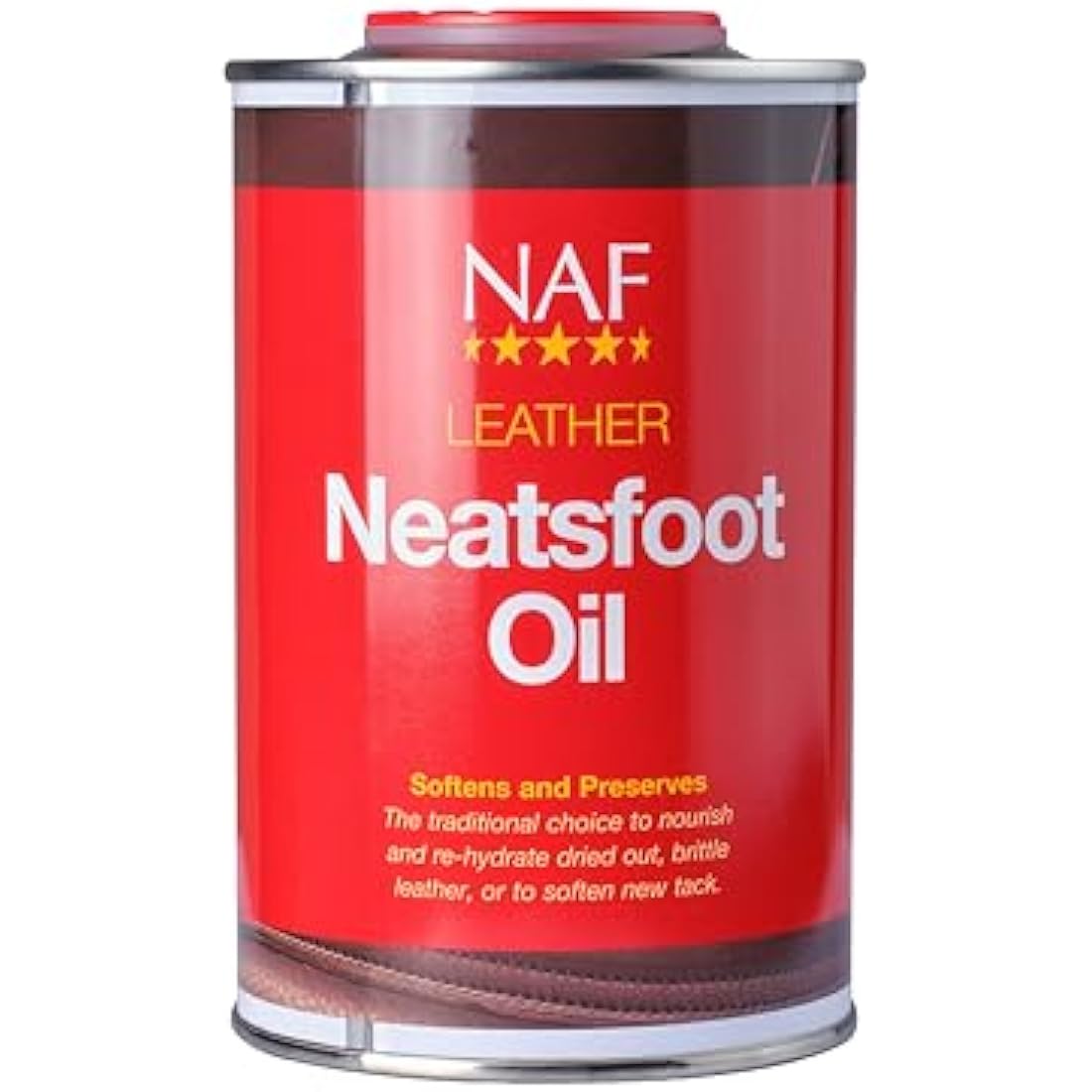 NAF Neatsfoot Oil Leather Conditioner for Saddles and Tack – 500ml