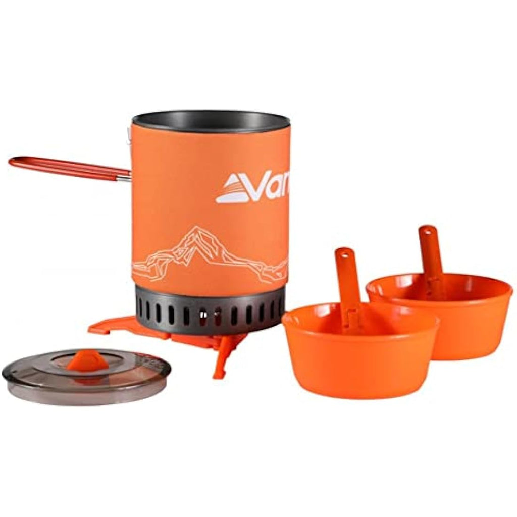 Vango Ultralight Heat Exchanger Cook Kit – 1L Hard Anodised Pot
