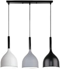 Jolof Store 3-Light Nordic Pendant Lamp – 50cm Metal Ceiling Fixture