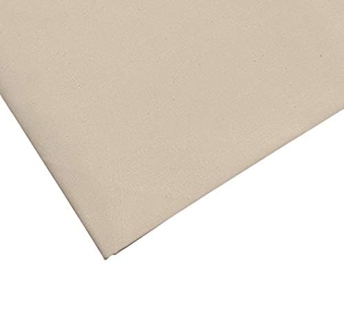 100% Cotton Natural Calico Fabric - 160cm Wide (10 Metre)
