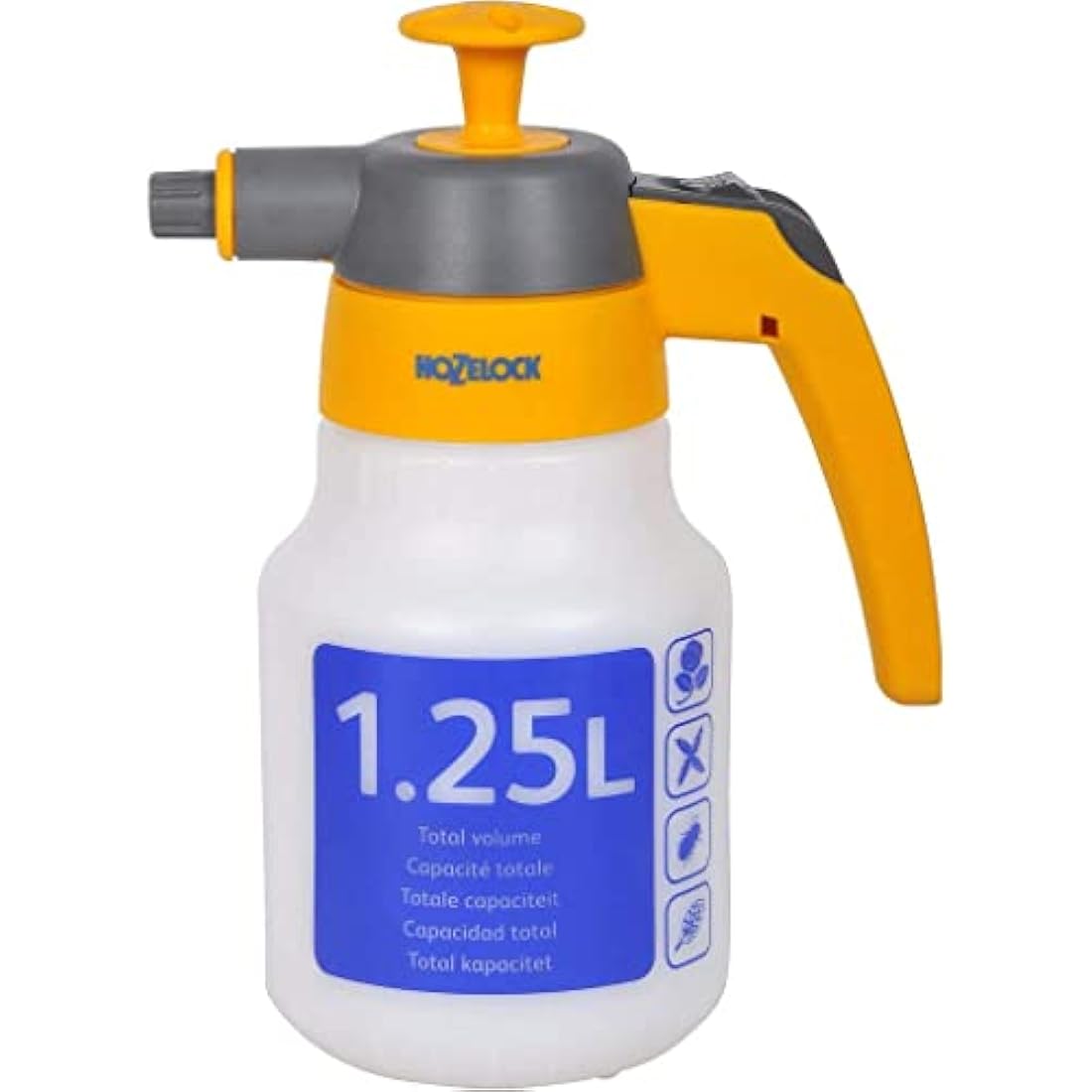 Hozelock Pressure Sprayer Spraymist Plus 1.25L – Metal Pumping Stem