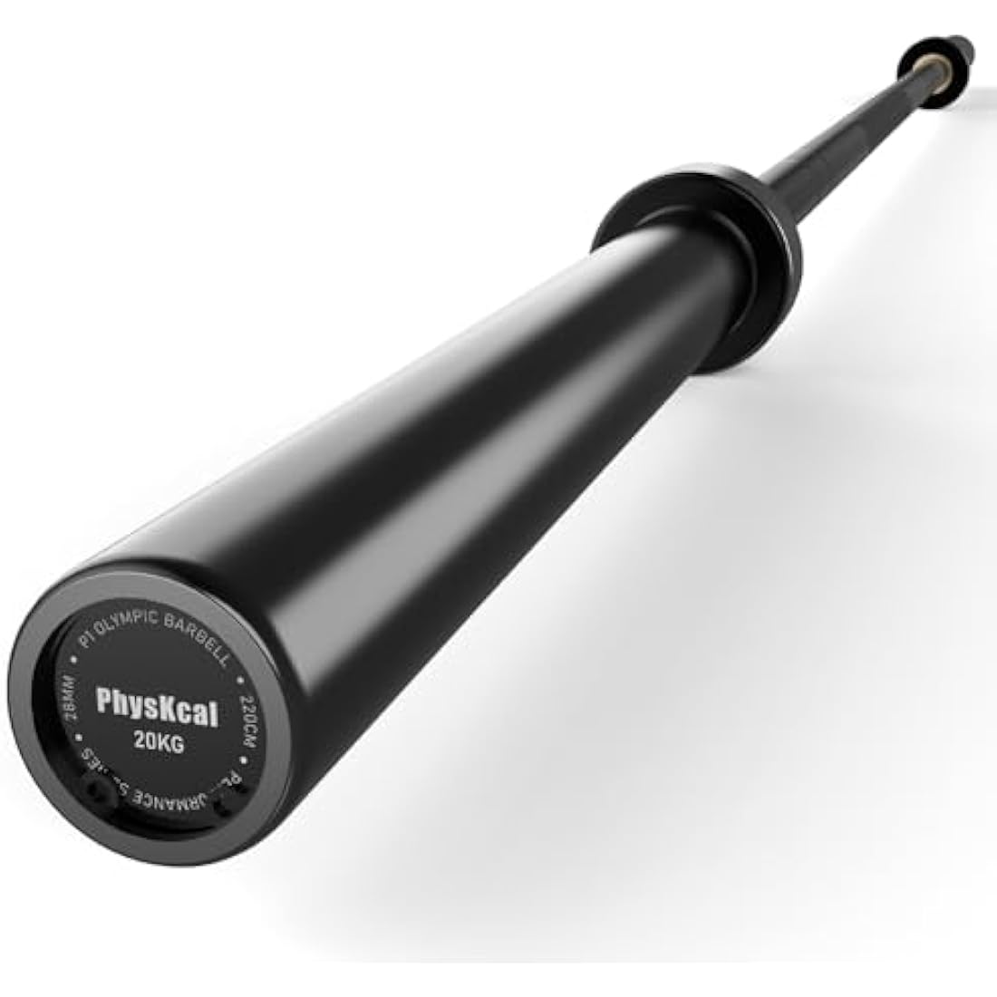 PhysKcal Olympic Barbell – 15kg/20kg Steel Multipurpose Weightlifting Bar