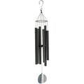 Nature's Melody Aureole Tunes Wind Chime – 65 Inch Black Aluminum
