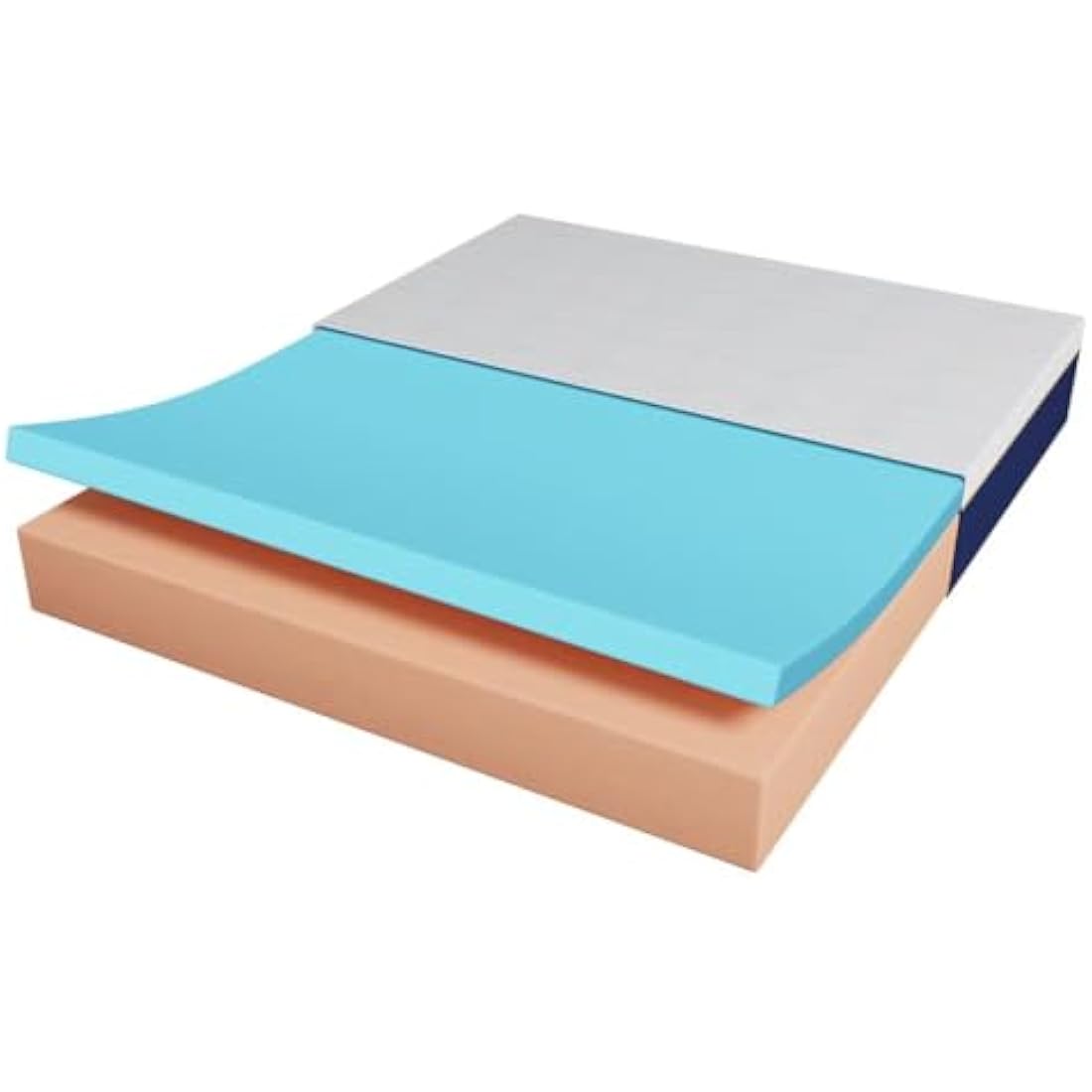 Jolof Store Gel Memory Foam Double Mattress – Medium Firm & Cooling