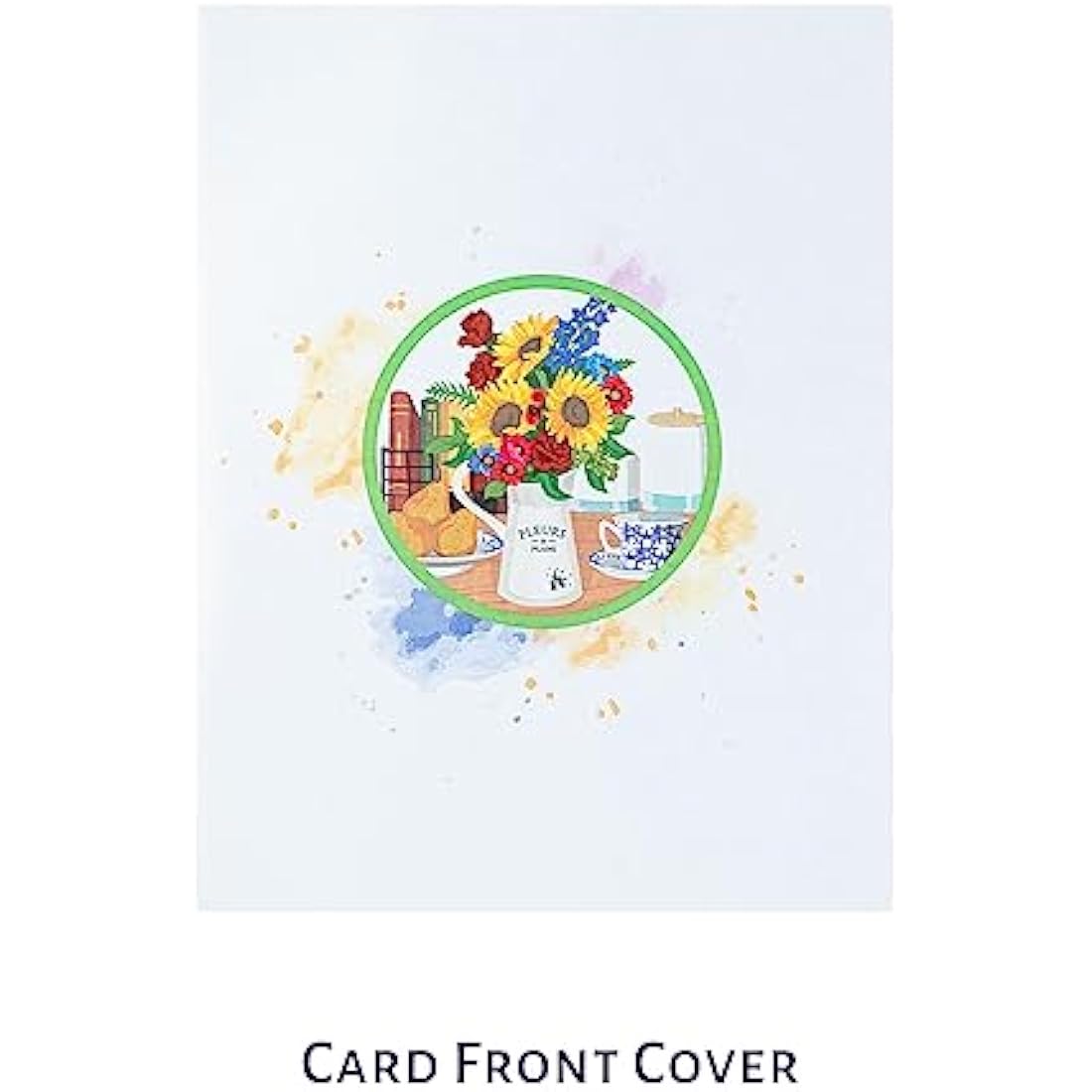 Cardology Sunflowers 3D Pop Up Card – Handmade Floral Greeting Card
