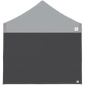 E-Z UP 10' Straight Leg Canopy Sidewall – Steel Grey Fire Resistant