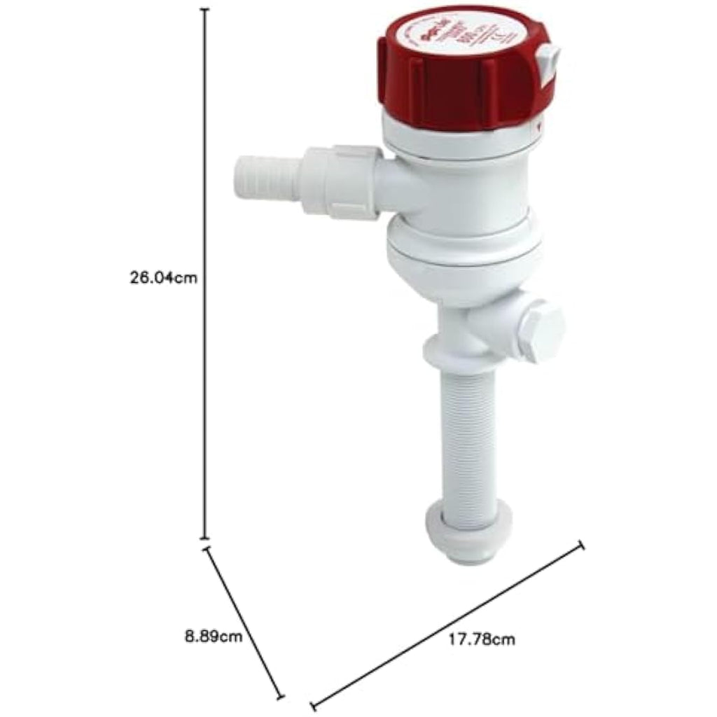 Rule Marine Tournament Series Livewell Pump - White/Red Marine Pump