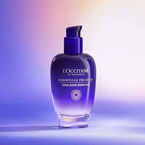 L'OCCITANE Immortelle Precious Emulsion – 75ml Hydrating Face Moisturizer